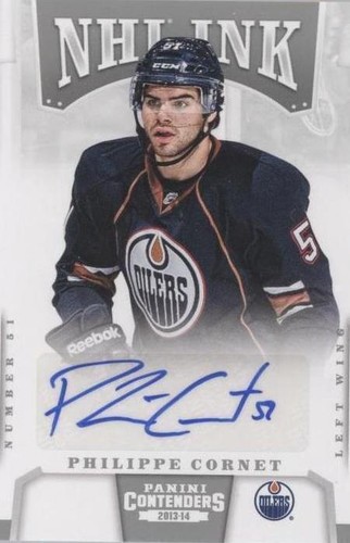 2013-14 Panini Playoff Contenders - Philippe Cornet #I-PCO