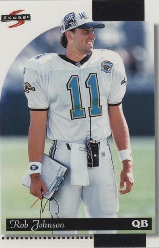 1996 Score Rob Johnson #190