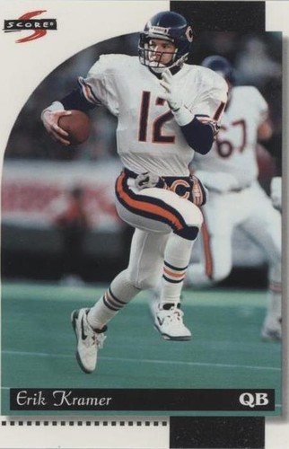 1996 Score Erik Kramer #31