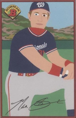 2021 Topps 1989 Bowman X Keith Shore - Max Scherzer #03