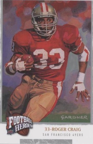 2008 Upper Deck Football Heroes Roger Craig #240