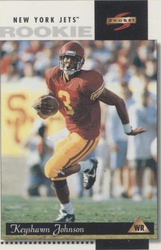 1996 Score Keyshawn Johnson #214