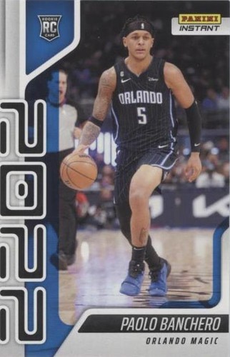 2022-23 Panini Instant Paolo Banchero ROOKIE CARD 1/763 SP