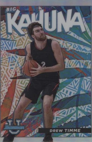 2021-22 Bowman University #33 Drew Timme | eBay