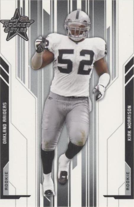 2005 Leaf Rookies & Stars Kirk Morrison #133