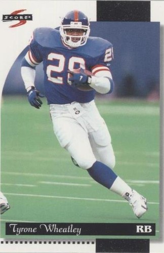 1996 Score Tyrone Wheatley #29