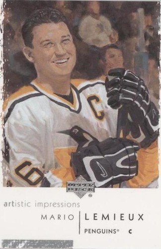2002-03 Upper Deck Artistic Impressions - Mario Lemieux #72