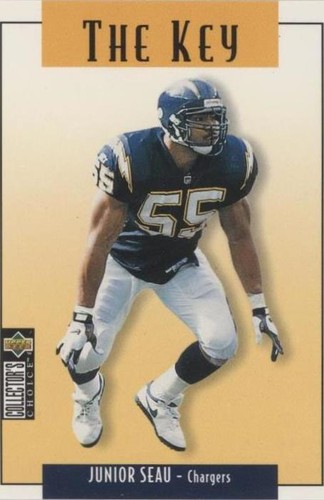 1995 Upper Deck Collector's Choice Update Junior Seau #U66