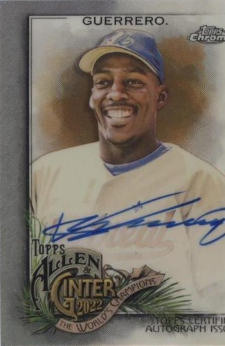 2022 Topps Allen & Ginter Chrome - Vladimir Guerrero #AGA-VG