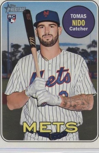 2018 Topps Heritage High Number - Tomas Nido #650