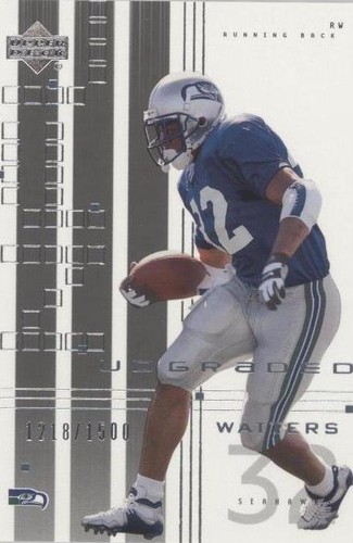 2000 UD Graded Ricky Watters #78