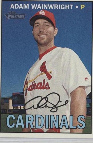 2016 Topps Heritage High Number - Adam Wainwright #640