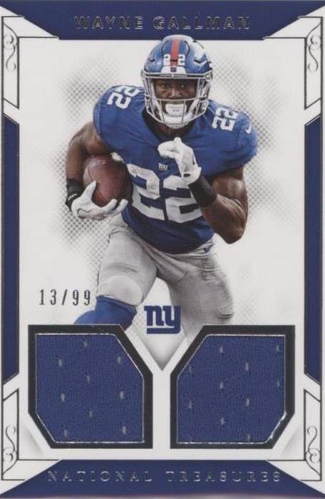 2017 Panini National Treasures Wayne Gallman #32