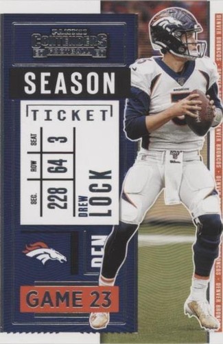 2020 Panini Contenders Drew Lock #69