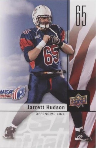 2011-12 Upper Deck USA Football Jarrett Hudson #32