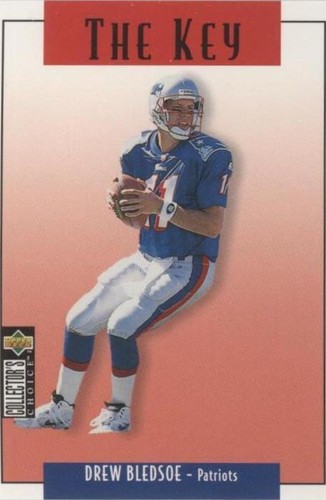 1995 Upper Deck Collector's Choice Update Drew Bledsoe #U69