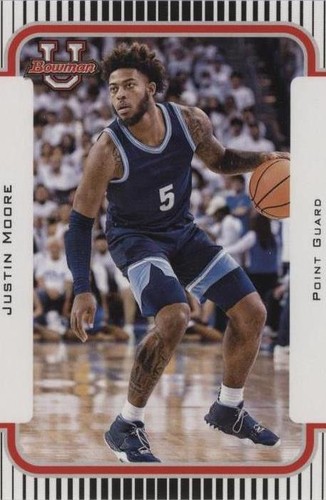 2021-22 Bowman University - Justin Moore #2K3B-28