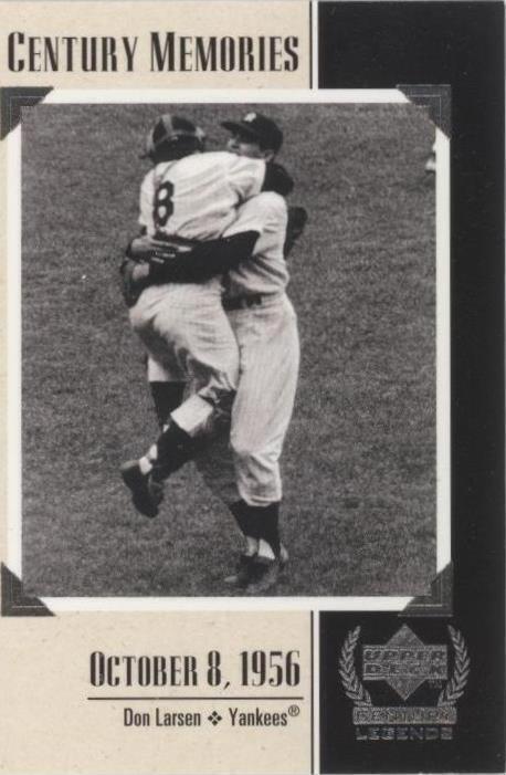 Century Legends 1999 Upper Deck - Don Larsen #131