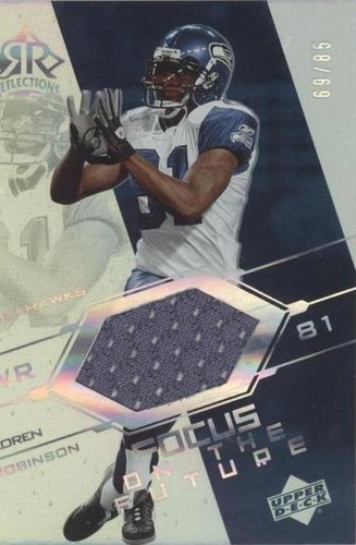 2004 Upper Deck Reflections Koren Robinson #FO-KR