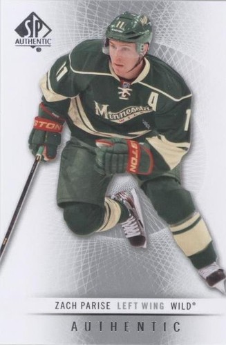 2012-13 SP Authentic - Zach Parise #50
