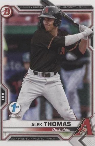 2021 Bowman 1st Edition - Alek Thomas #BFE-31