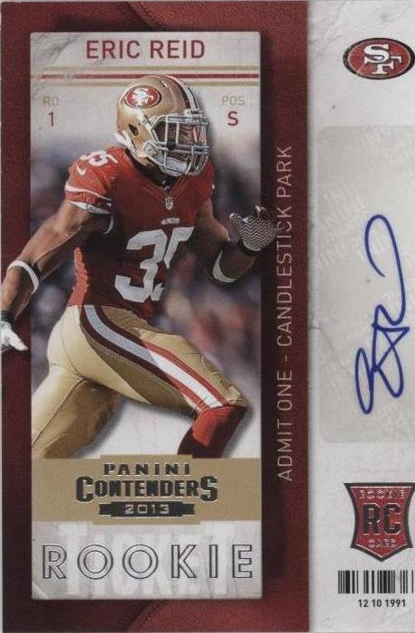 2013 Panini Contenders Eric Reid #139