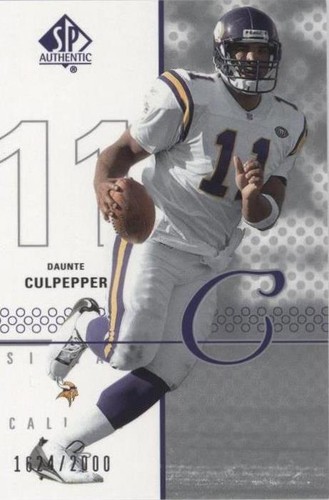 2002 SP Authentic Daunte Culpepper #99