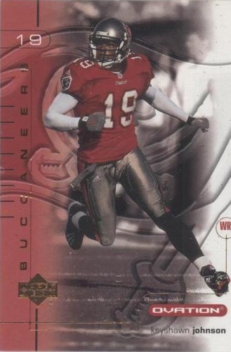 2001 Upper Deck Ovation Keyshawn Johnson #82