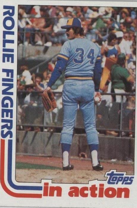 1982 Topps - Rollie Fingers #586