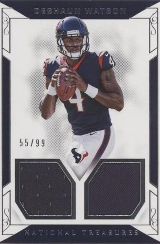 2017 Panini National Treasures Deshaun Watson #3