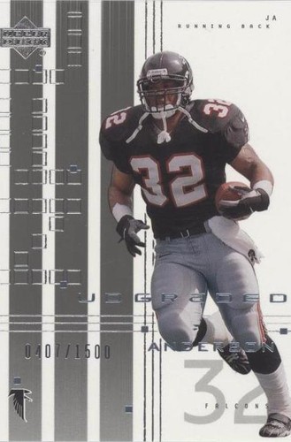 2000 UD Graded Jamal Anderson #3