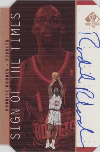 1998-99 SP Authentic - Rodrick Rhodes #RR