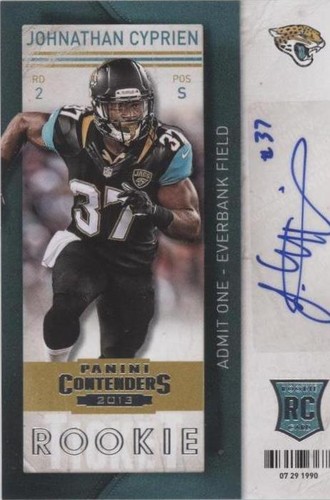 2013 Panini Contenders Jonathan Cyprien #147