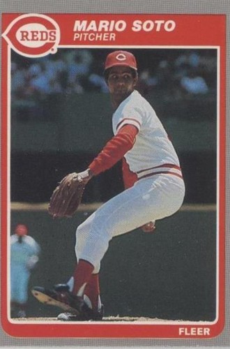 1985 Fleer - Mario Soto #552