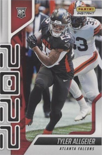 2022 Panini Instant NFL Tyler Allgeier #Y41