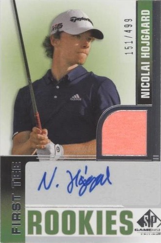 2021 SP Game Used - Nicolai Hojgaard #67