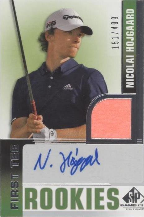 2021 SP Game Used - Nicolai Hojgaard #67