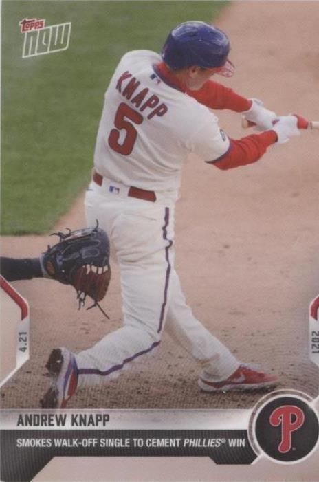 2021 Topps Now - Andrew Knapp #108