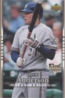 2007 Upper Deck First Edition - Drew Anderson #24