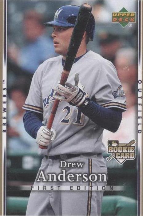 2007 Upper Deck First Edition - Drew Anderson #24