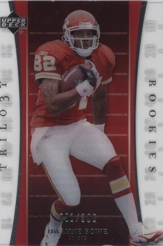 2007 Upper Deck Trilogy Dwayne Bowe #110