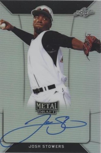 2018 Leaf Metal Draft - Josh Stowers #BA-JS2