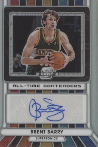 2022-23 Panini Contenders Optic - Brent Barry #ATC-BBY