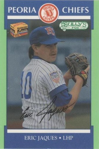 1990 Kodak Peoria Chiefs - Eric Jaques #24