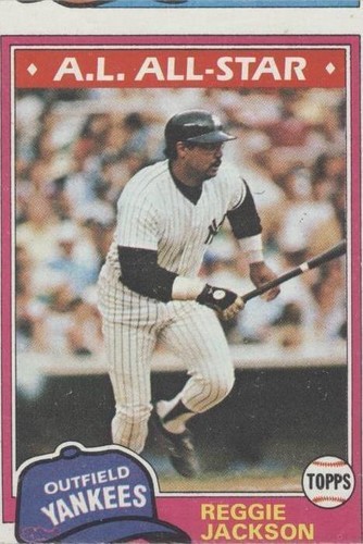 ⚾ 1981 Topps Baseball Base Card #400 Reggie JACKSON ⚾ | eBay