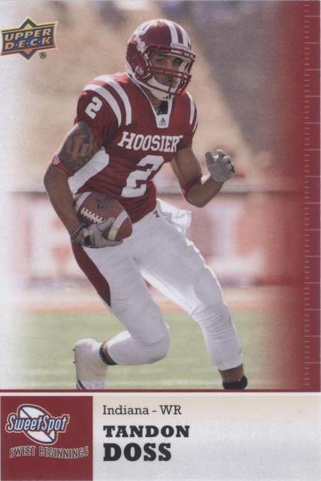 2011 Upper Deck Sweet Spot Tandon Doss #70