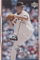 2007 Upper Deck - Matt Cain #498