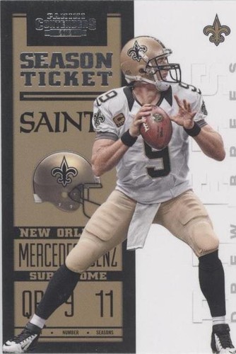 2012 Panini Contenders Drew Brees #60