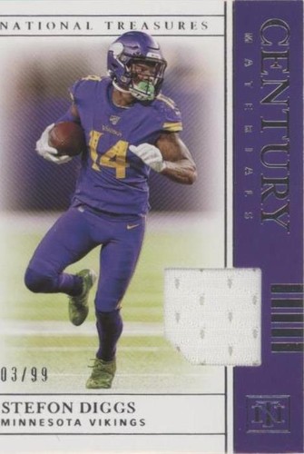 2019 Panini National Treasures Stefon Diggs #CM-69