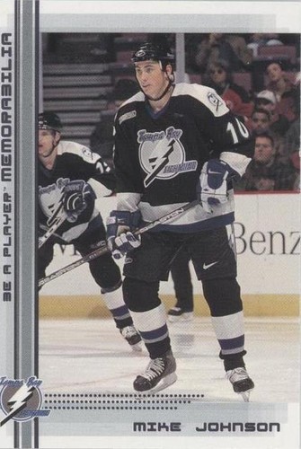 2000-01 In the Game Be A Player Memorabilia - Mike Johnson #380